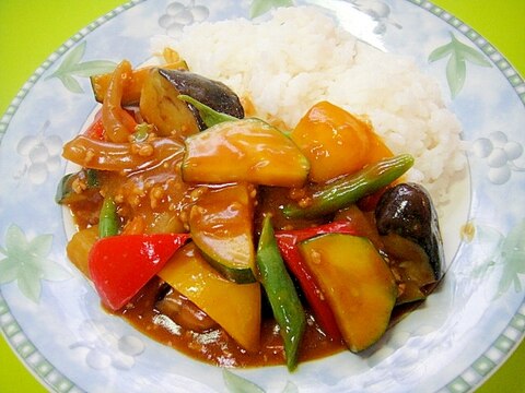 具だくさん❤夏野菜のカレーライス